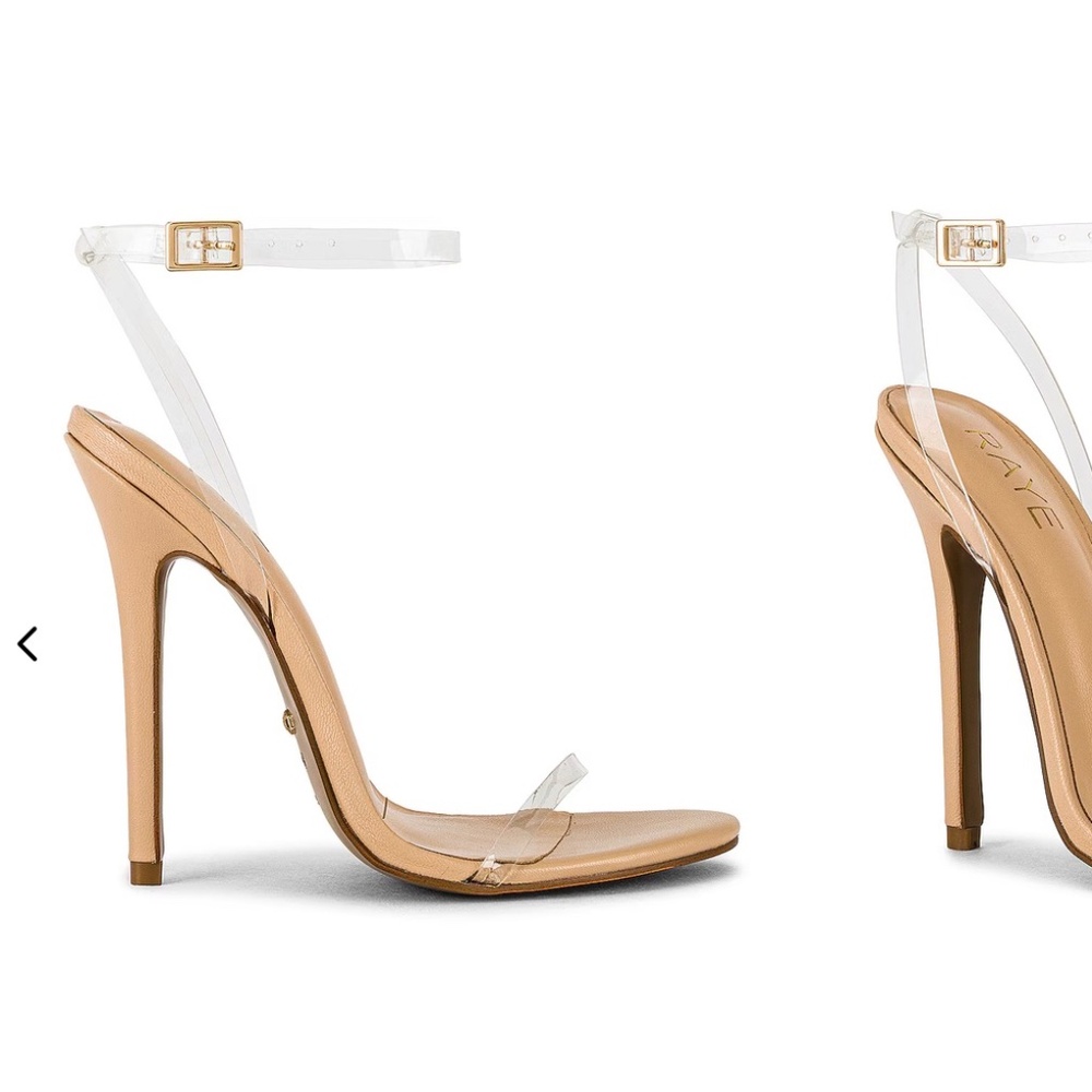 Raye Bali Heel Size 9 Clear